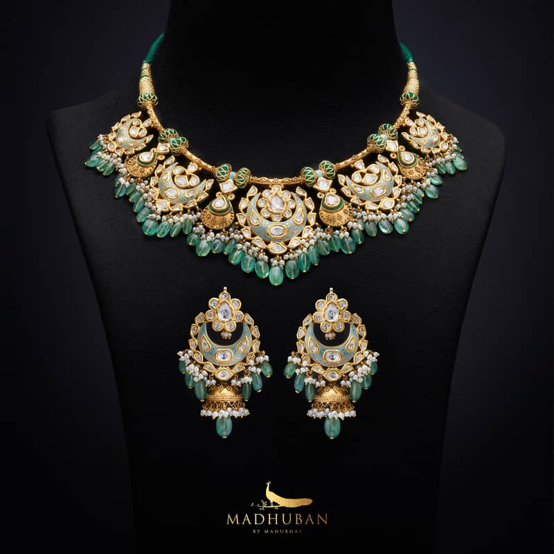 Mughal Garden necklace set